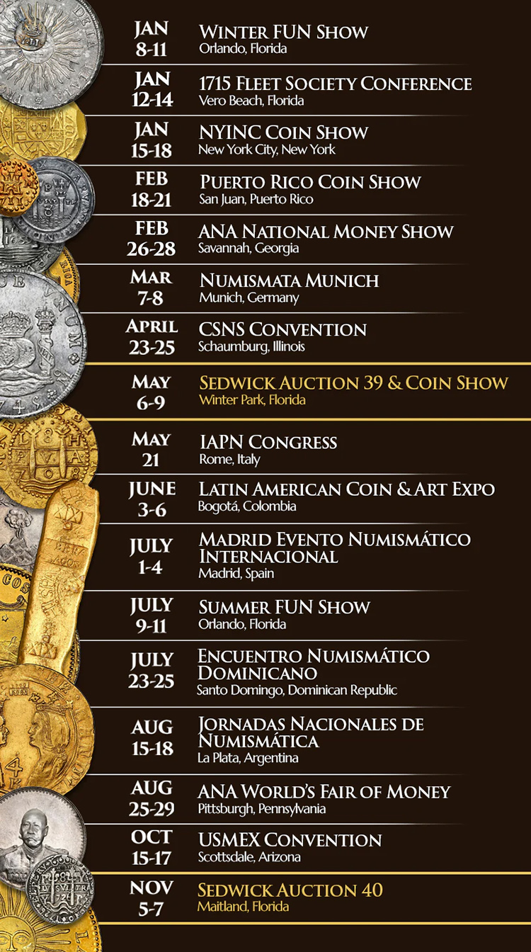 2025 Schedule of Events