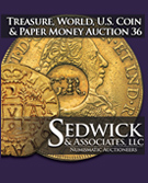 Treasure and World coin Auction #36- REGISTER TODAY